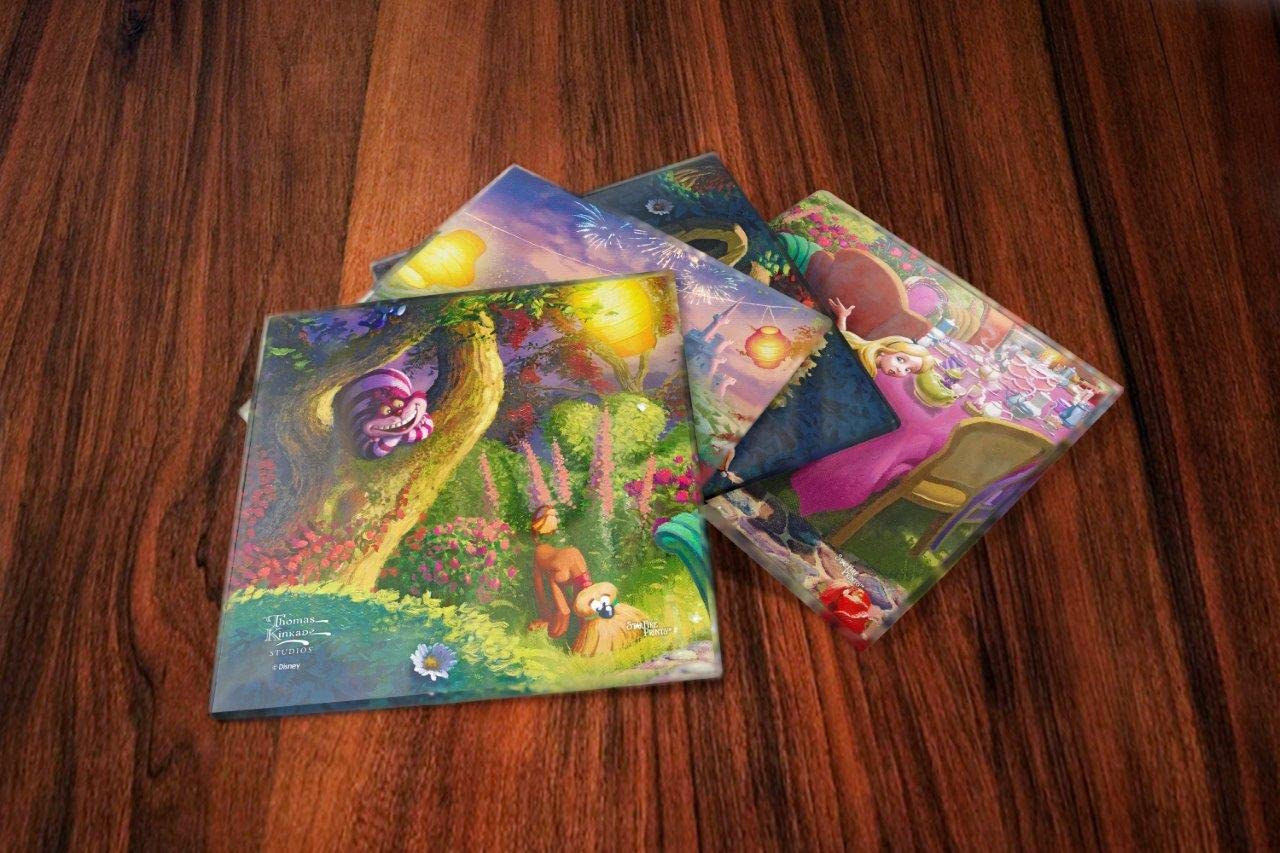 Disney Alice in Wonderland Mad Hatter's Tea Party Thomas Kinkade 4