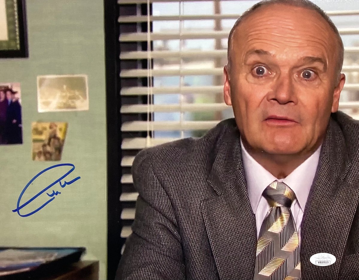 Creed Bratton Autographed 11x14 The Office Photo - Signed as Interim Manager with JSA ITP Certificate - Perfect for Office Fans, Collectors, and Pop Culture Memorabilia Displays