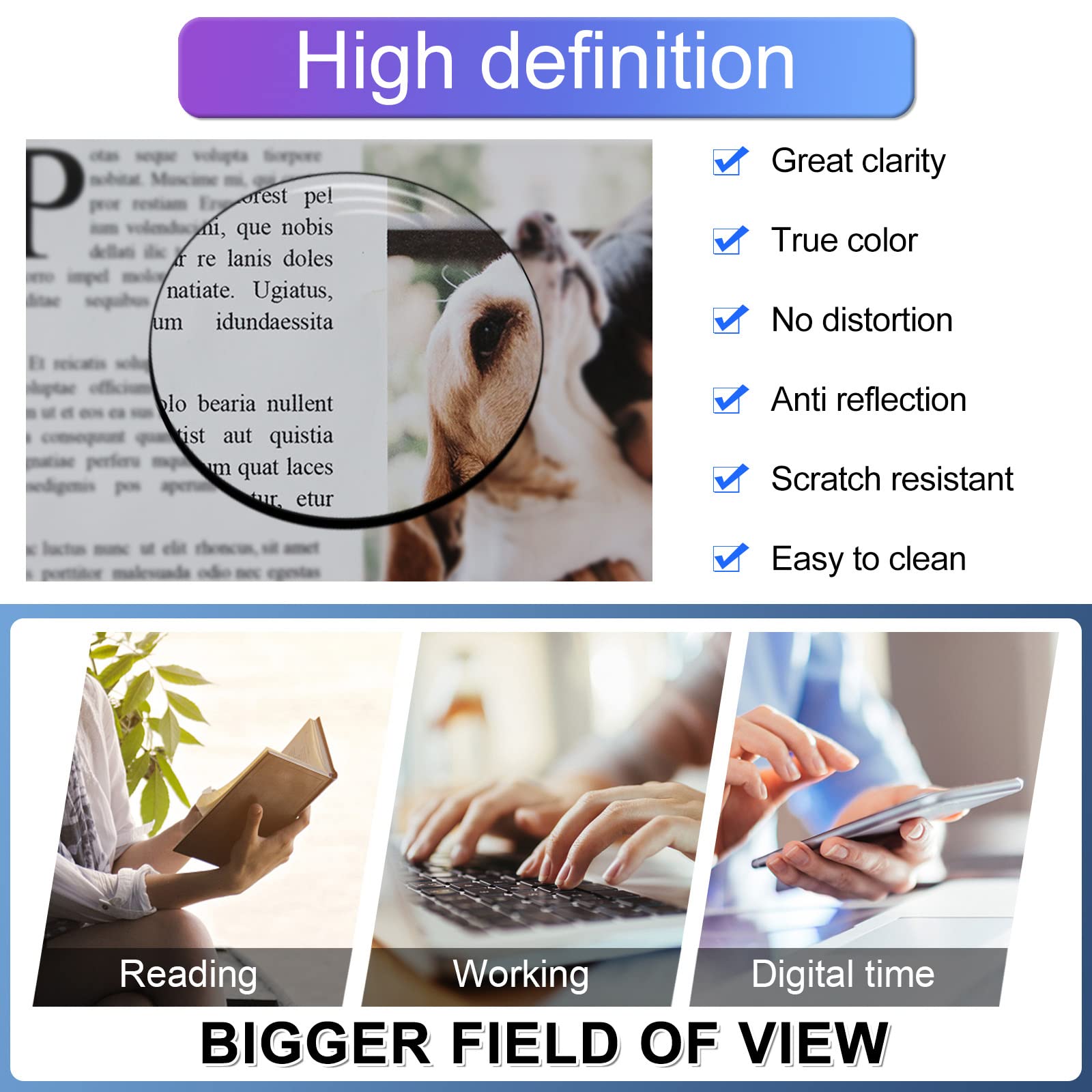 Blue Light Blocking Reading Glasses for Women - MARE AZZURO Computer Readers with Anti-Glare (0.0 to 6.0 Strength, Purple) - Perfect for Office Work, Screen Time & Night Reading