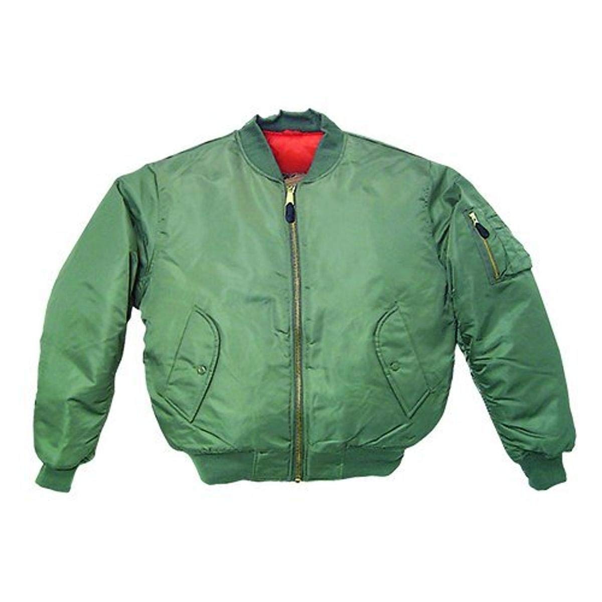 Fox Outdoor Products MA-1 Flight Jacket - Men's Bomber Jacket, Water-Resistant & Lightweight for Outdoor Adventures, Travel & Casual Wear