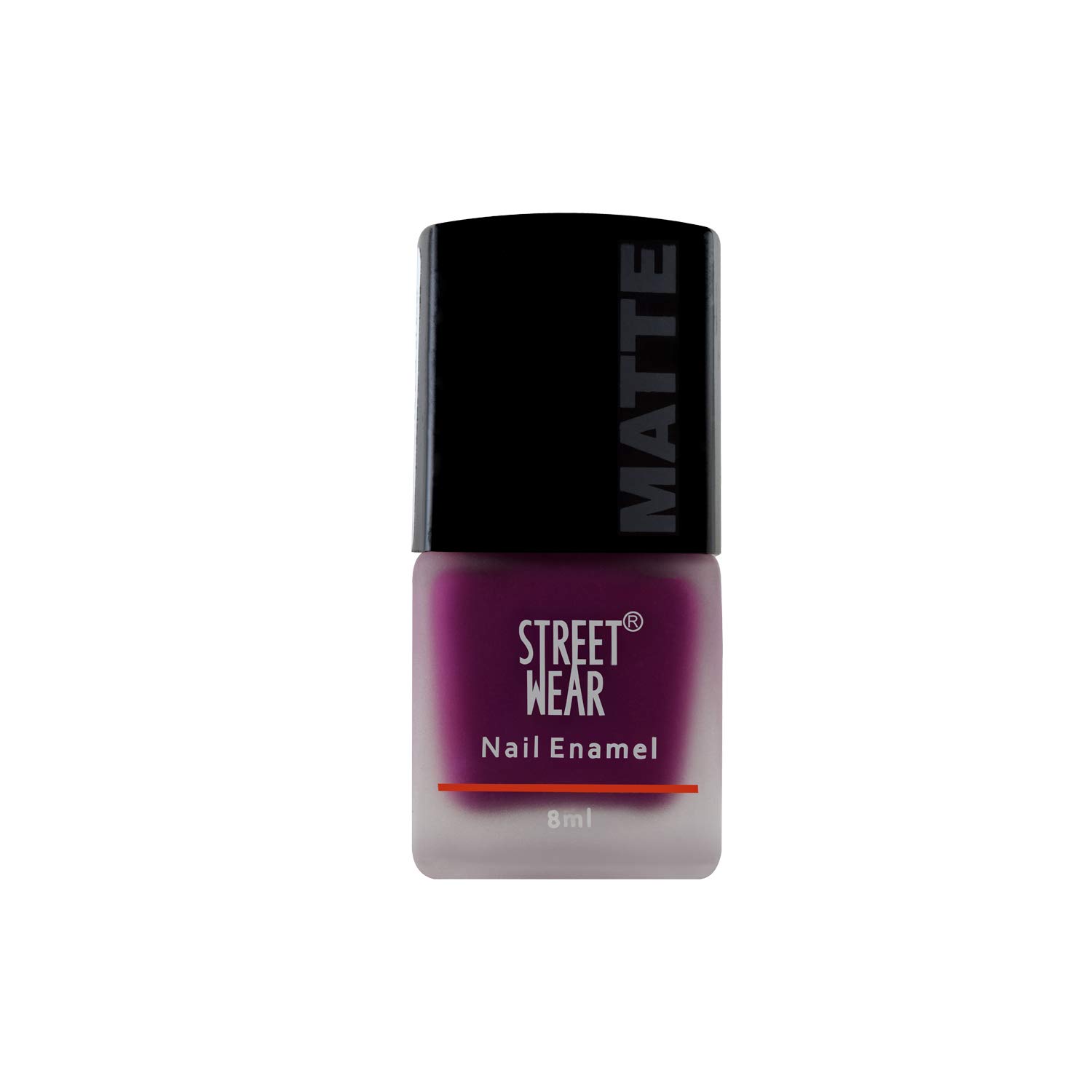 Street Wear Matte Nail Polish - Berry Charm (8ml) | Long-Lasting Vegan Nail Enamel for Everyday Wear & Night Out Looks