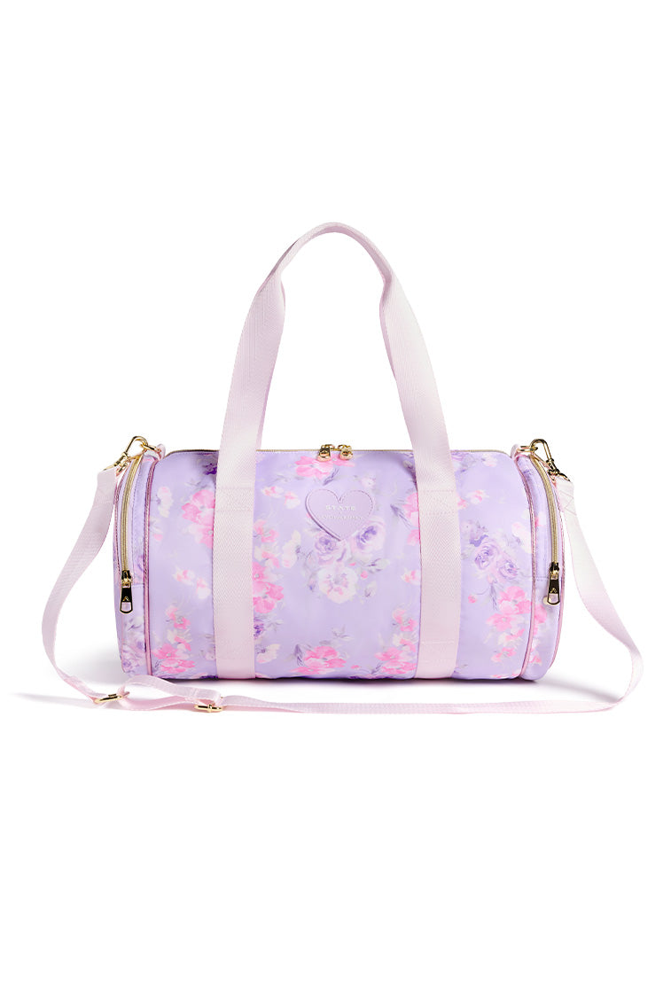 STATE x LoveShackFancy Felix Duffle Bag - Stylish Travel & Gym Tote for Women | Perfect for Weekend Getaways, Workouts & Beach Trips