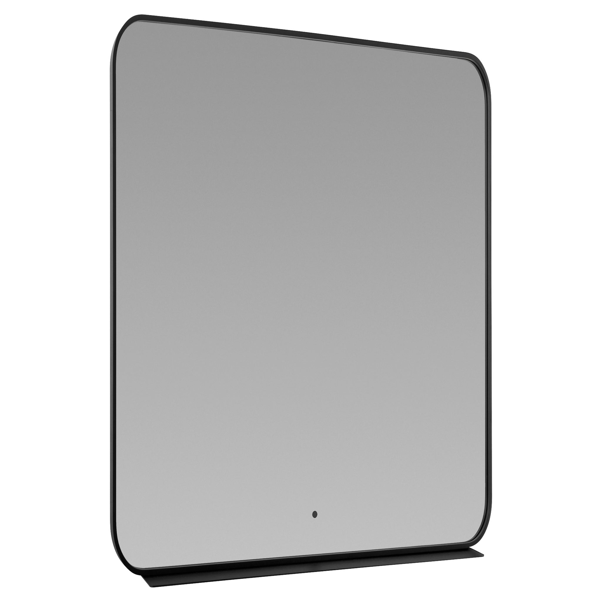 Oxygen Avior 3 0102 15 LED Bathroom Mirror 24x36 Inches - Black Framed Wall Mounted Vanity Mirror with Adjustable Lighting for Makeup & Shaving
