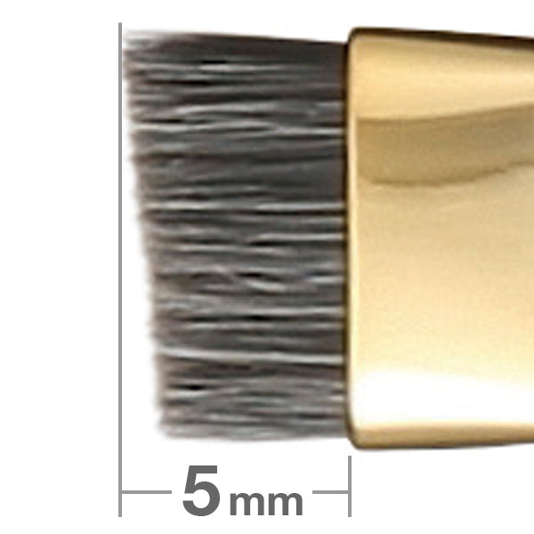 S165Bk Professional Angled Eyebrow Brush [HC0117] - Perfect for Makeup, Eyebrow Shaping & Styling