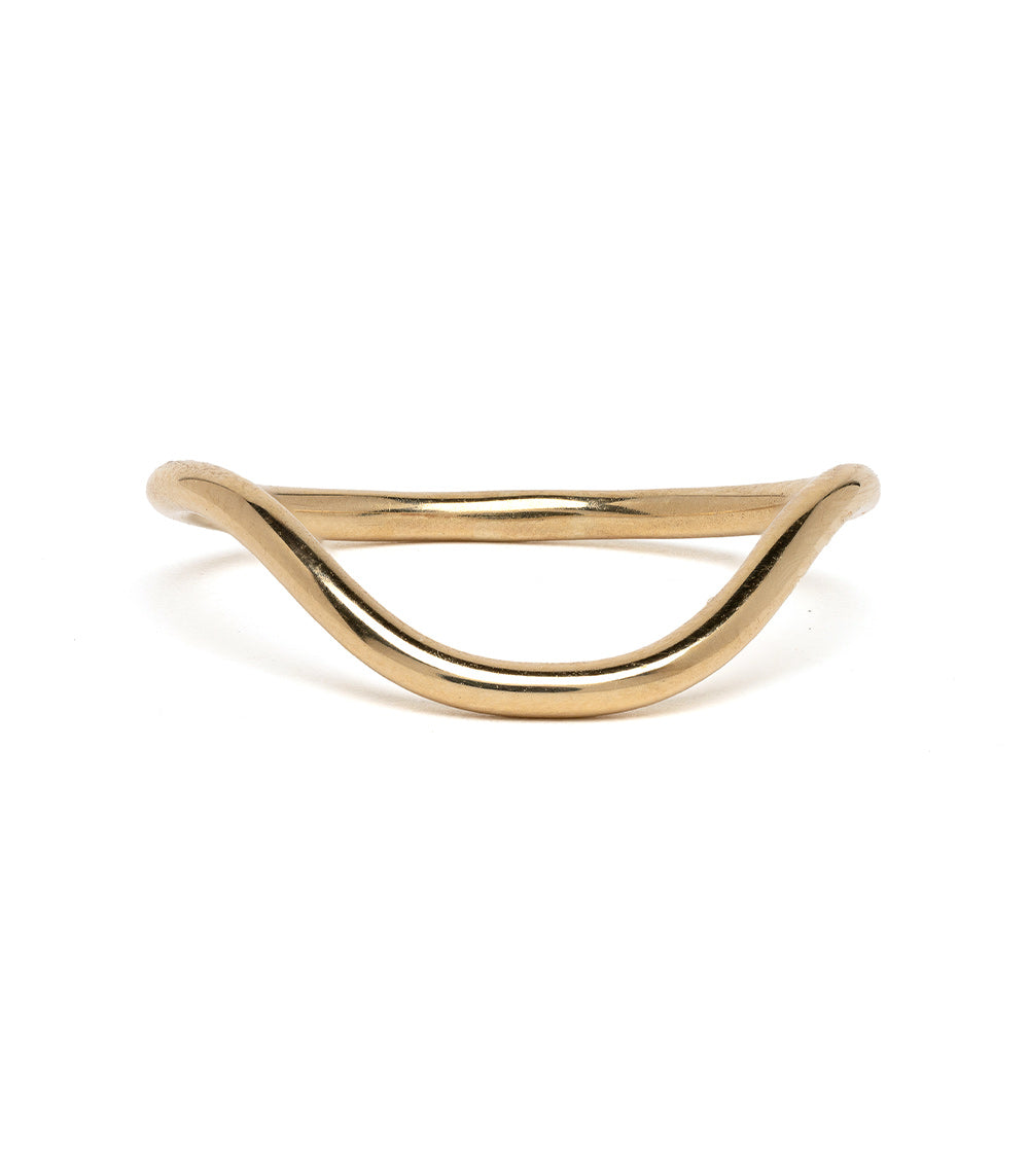 Beau Band Melted Nesting Ring - Unique Engagement & Wedding Ring Set for Women - Perfect for Proposals, Anniversaries, and Everyday Wear