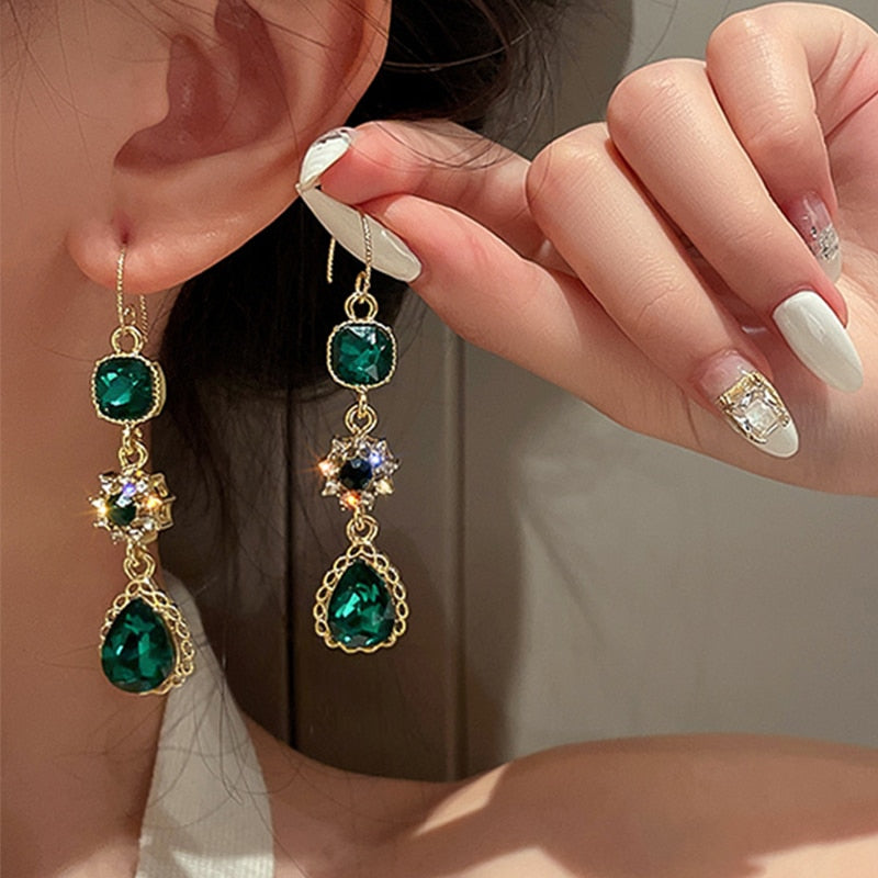 Elegant Women's Long Pearl Tassel Drop Earrings - Perfect for Weddings, Parties & Special Occasions