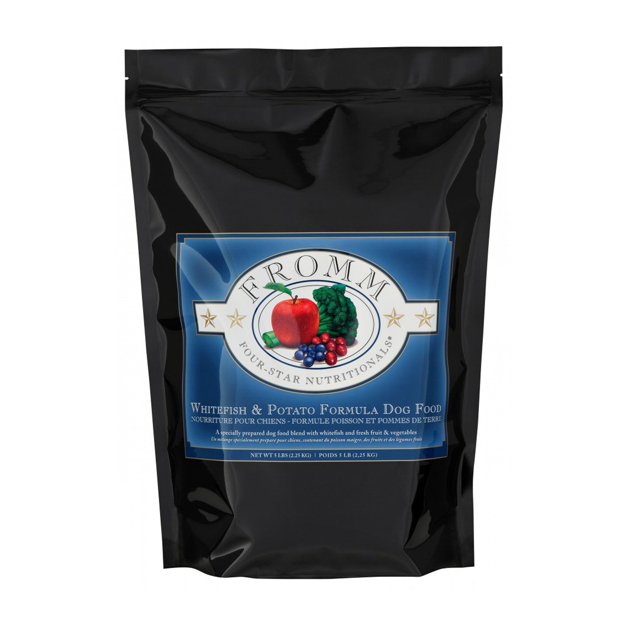 Fromm Whitefish & Potato Recipe Dry Dog Food - Premium Grain-Free Formula for Sensitive Stomachs - Great for Indoor & Outdoor Dogs