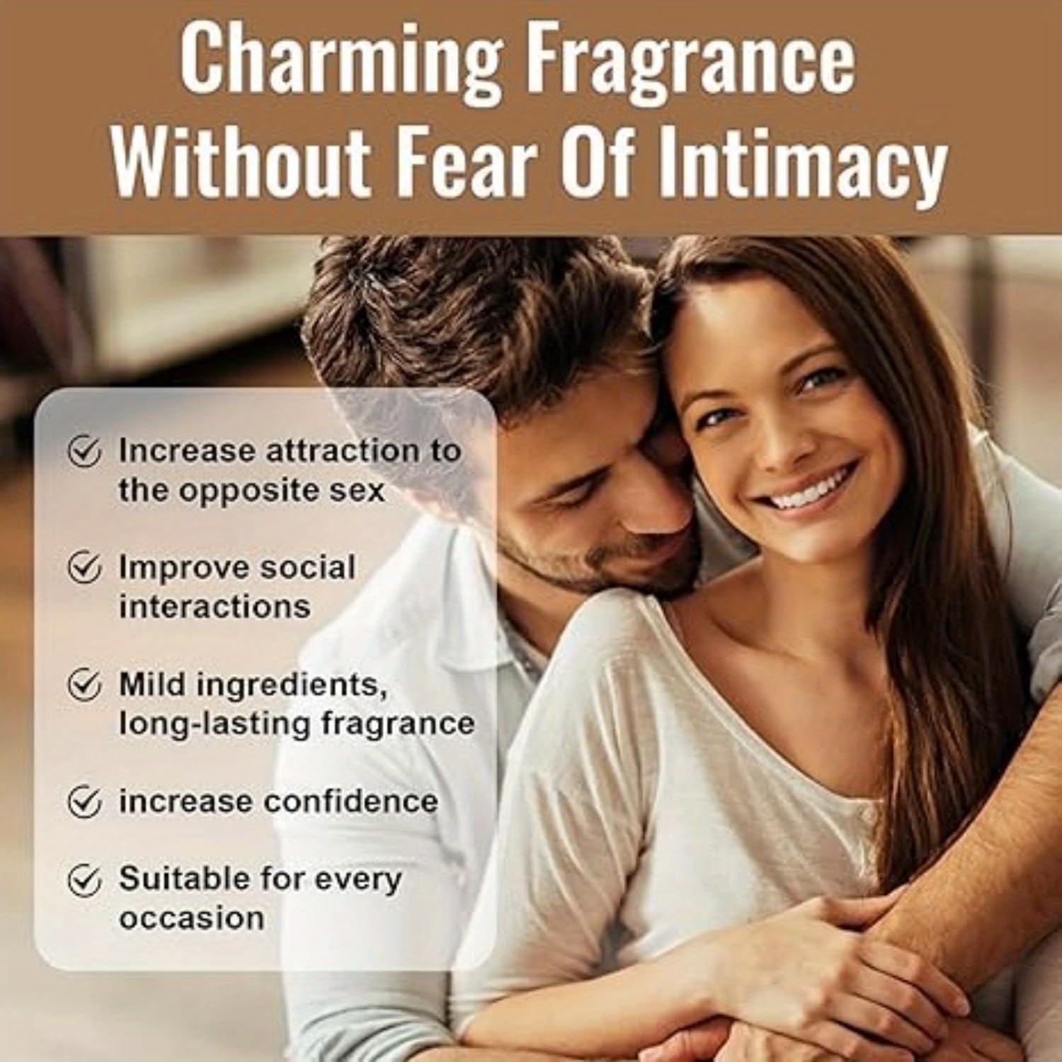 Cupid Cologne for Men - Long Lasting Pheromone Perfume with Romantic Fragrance (10ml) | Attract & Seduce, Perfect for Dates, Parties & Special Occasions