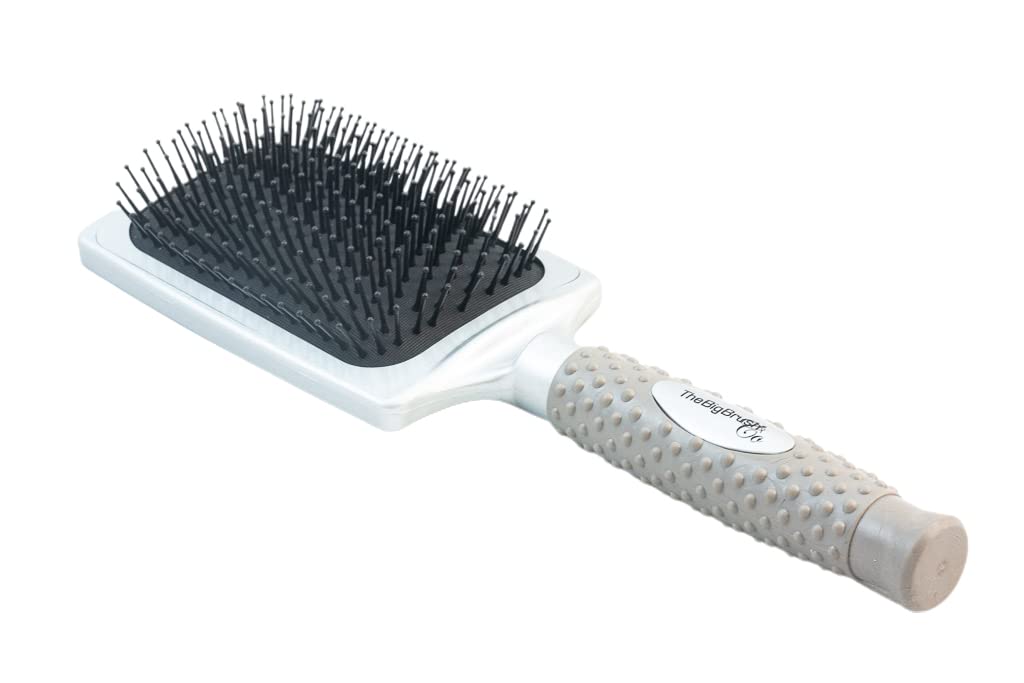 Big Brush Company Paddle Brush for Detangling & Smoothing Hair - Perfect for Wet/Dry Use, Styling & Salon Quality Results at Home