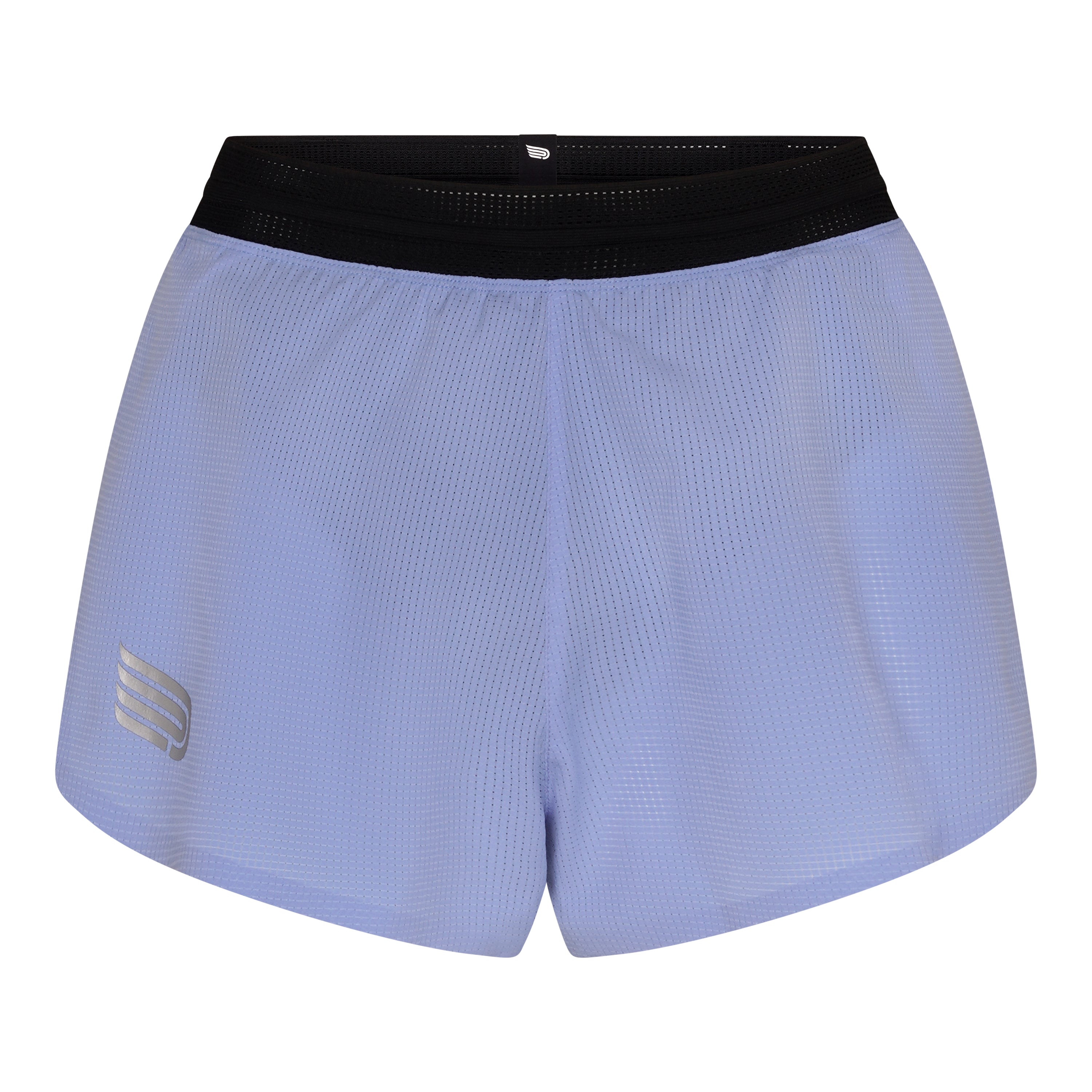 Pressio Women's Run Elite 2 Shorts - Lightweight Running Shorts for Women with Built-in Liner, Comfortable & Breathable - Perfect for Running, Gym Workouts & Yoga (CLB/SLV)