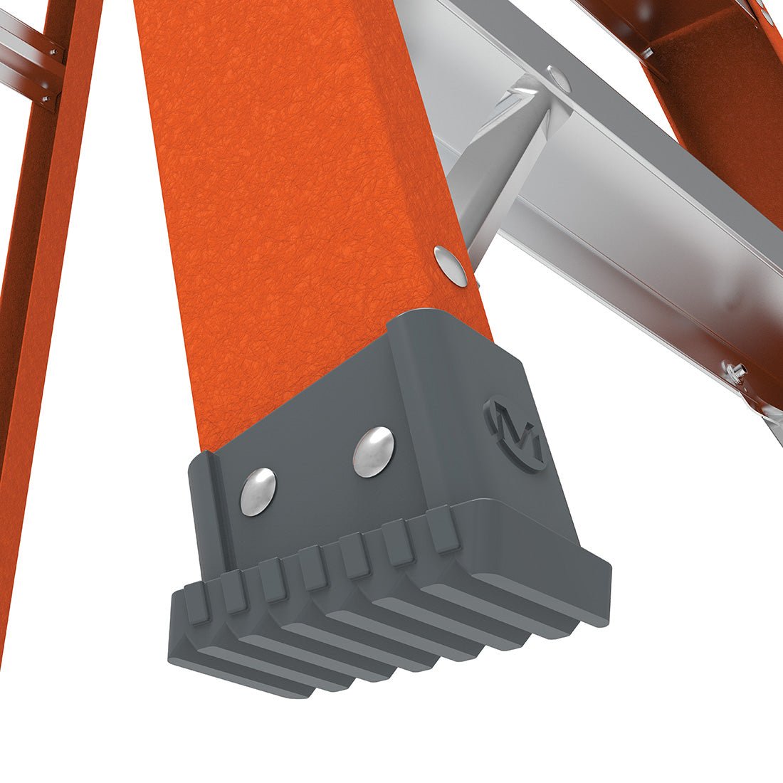 6′ Buildman™ Fiberglass Stepladder - Lightweight & Durable Ladder for Home, Office & Construction Use - Perfect for Painting, Repairs & Indoor/Outdoor Projects