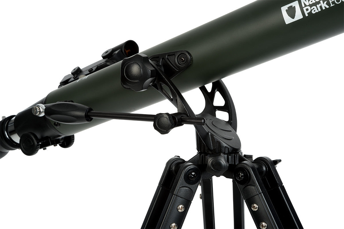 National Park Foundation ExploraScope 60AZ Telescope - Portable Refractor Telescope for Beginners, Kids & Adults - Perfect for Stargazing, Bird Watching & Outdoor Adventures