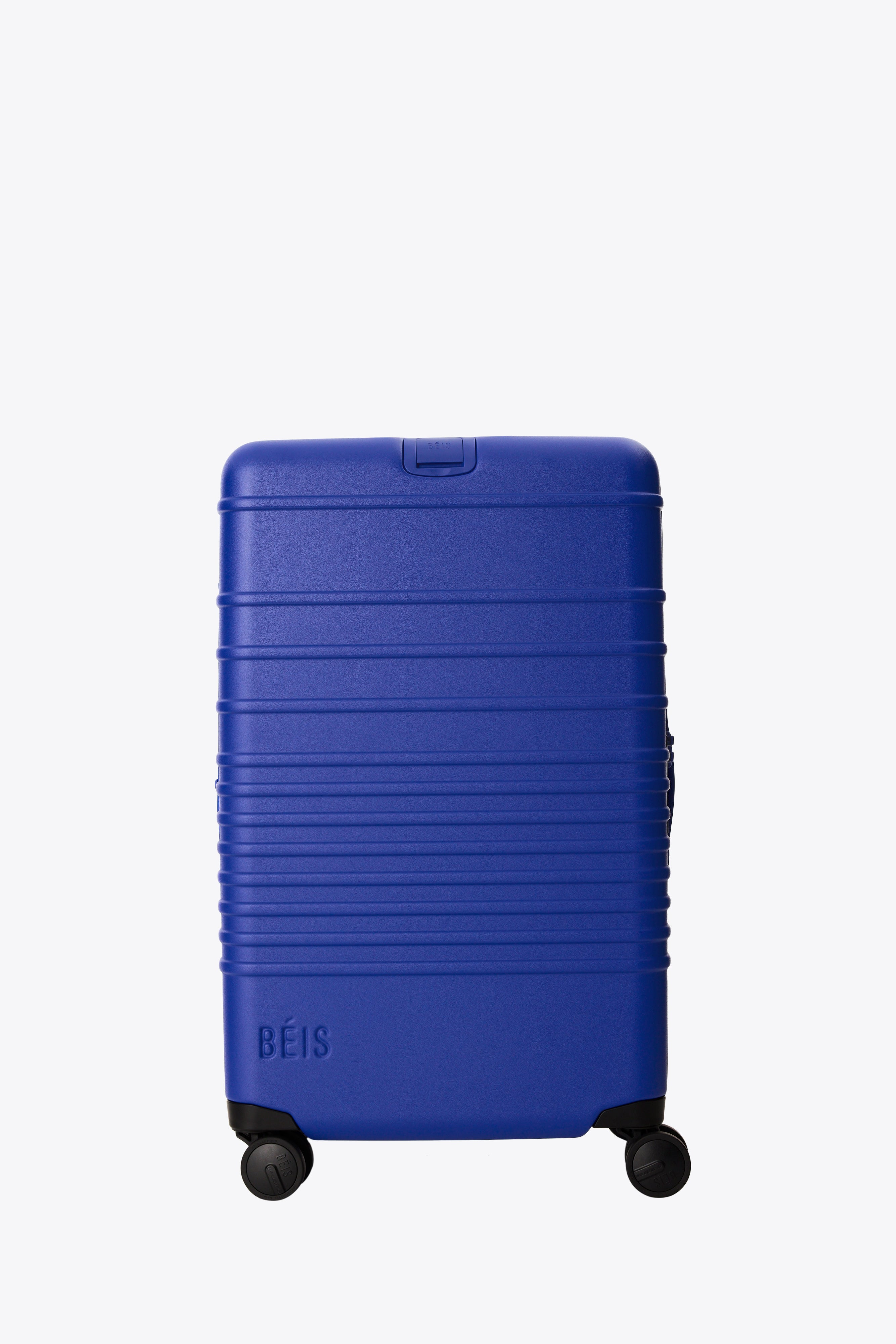 Cobalt Blue Medium Check-In Roller Luggage - Perfect for Air Travel & Weekend Getaways