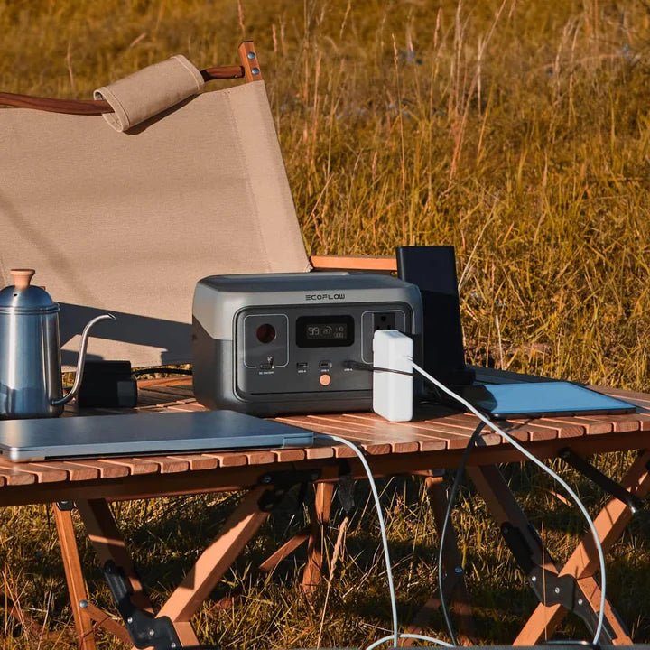 EcoFlow RIVER 2 Portable Power Station 288Wh | Solar Generator for Camping, RV & Emergency Backup | Fast Charging & Lightweight Power Bank for Outdoor Adventures