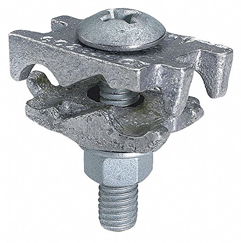 BURNDY GC2626CT Cable Tray Ground Clamp - Copper/Aluminum Conductor for 2 to 2/0 AWG, Tin Plated Copper - Ideal for Electrical Grounding in Industrial & Commercial Installations