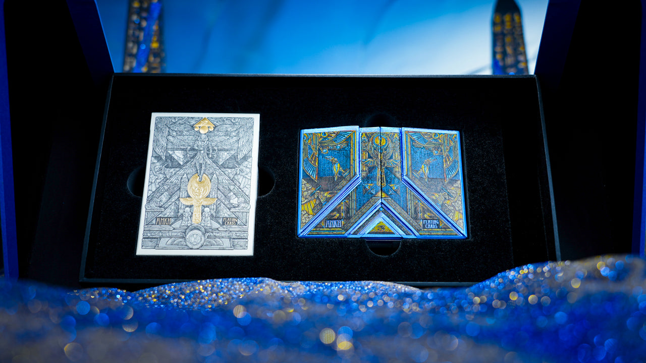 Ankh Artist Boxset Playing Cards - Premium Collectible Deck for Magic Tricks, Poker & Card Games | Perfect for Gifts, Game Nights & Cardistry