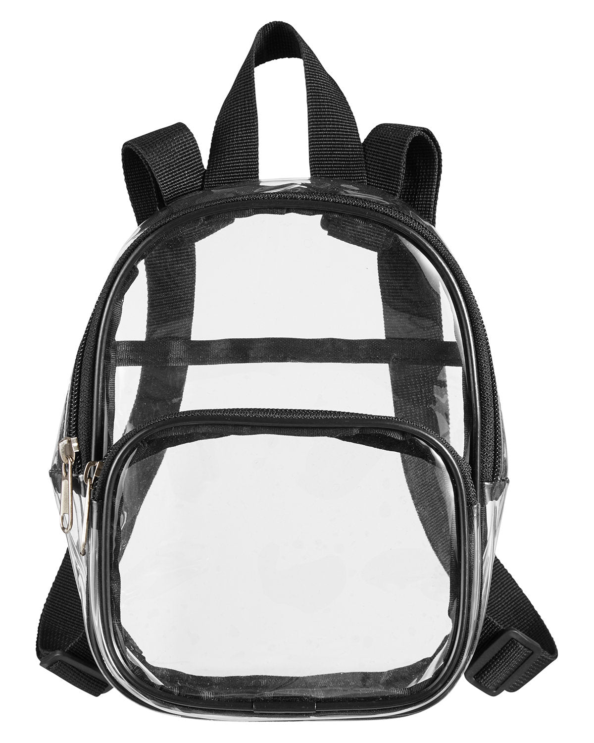 BAGedge BE268 Unisex Clear PVC Mini Backpack - Waterproof Transparent Daypack for Concerts, Festivals & Travel | Fashionable See-Through School Bag for Teens & Adults