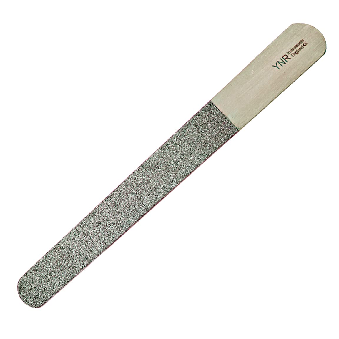 Professional Stainless Steel Diamond Dust Nail File - Double Sided Foot Care Tool for Pedicure, Manicure & Podiatry | Durable Chiropody File for Salon, Home & Professional Use