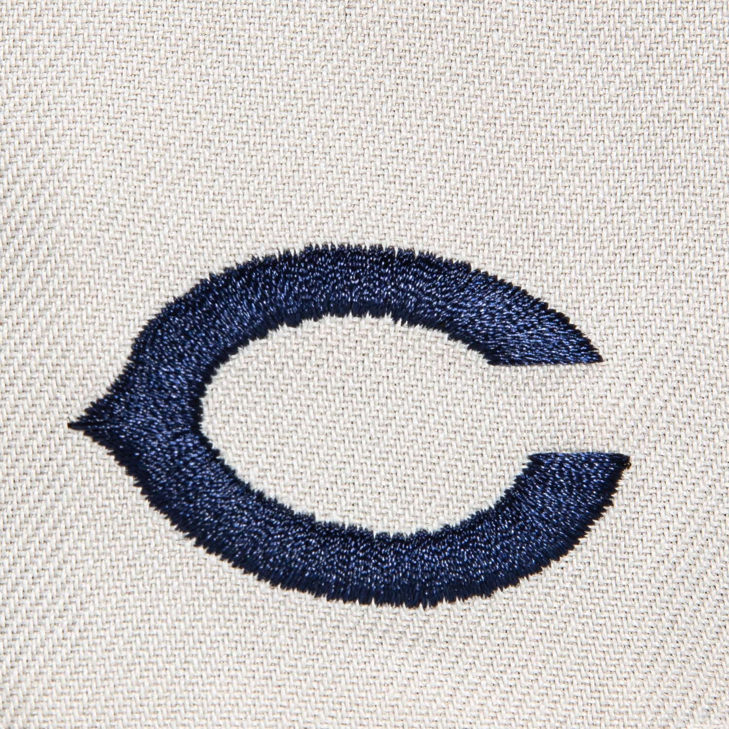 New Era 59Fifty Chicago Bears Logo Patch Snapback Hat - Navy Blue & Stone Dome Design for Men's Baseball Cap | Perfect for Game Day, Sports Fans & Streetwear Fashion