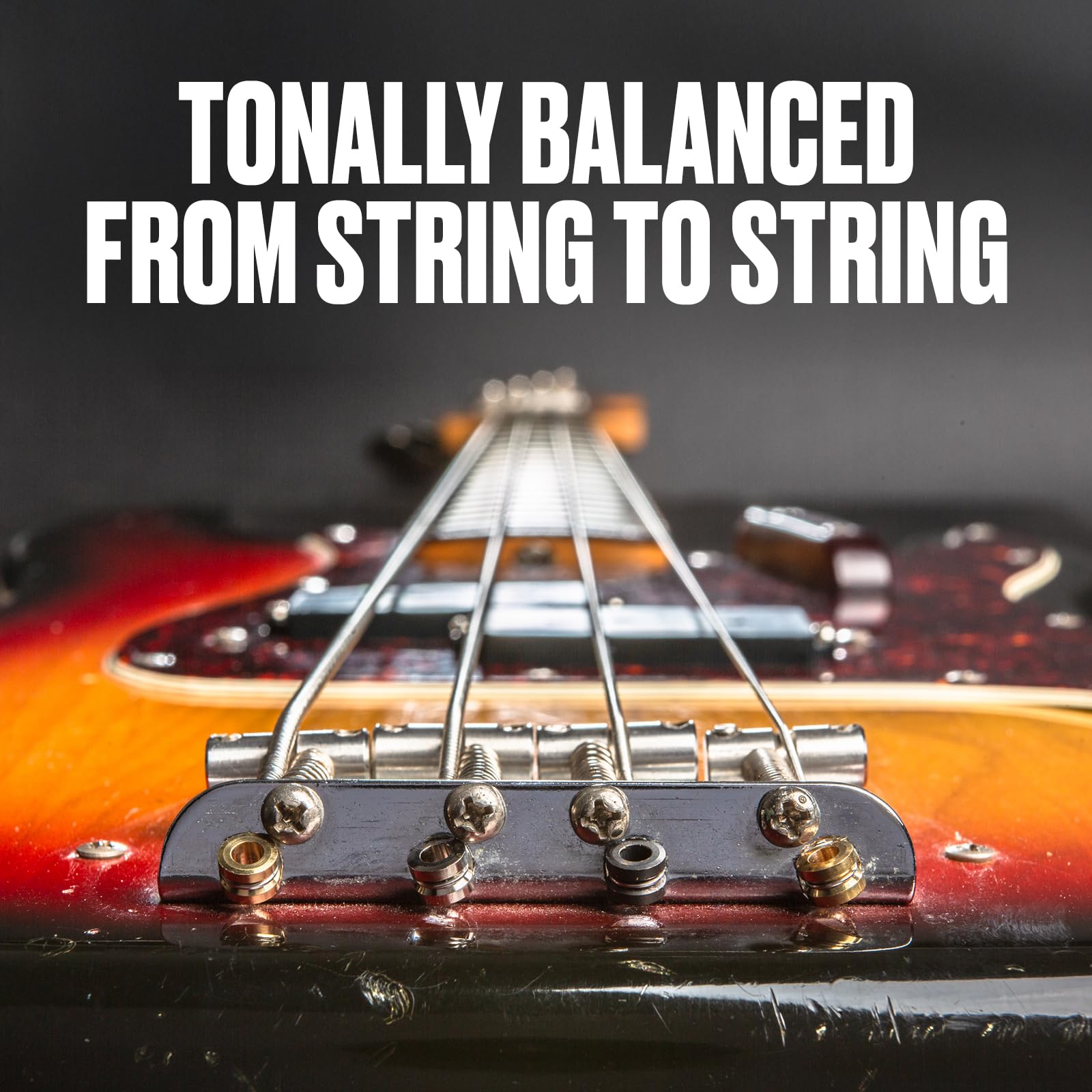 Jim Dunlop Nickel Wound Bass Guitar Strings - Short Scale .045-.105 Gauge, 4-String Set (DBN45105S) - Perfect for Rock, Jazz & Studio Recording