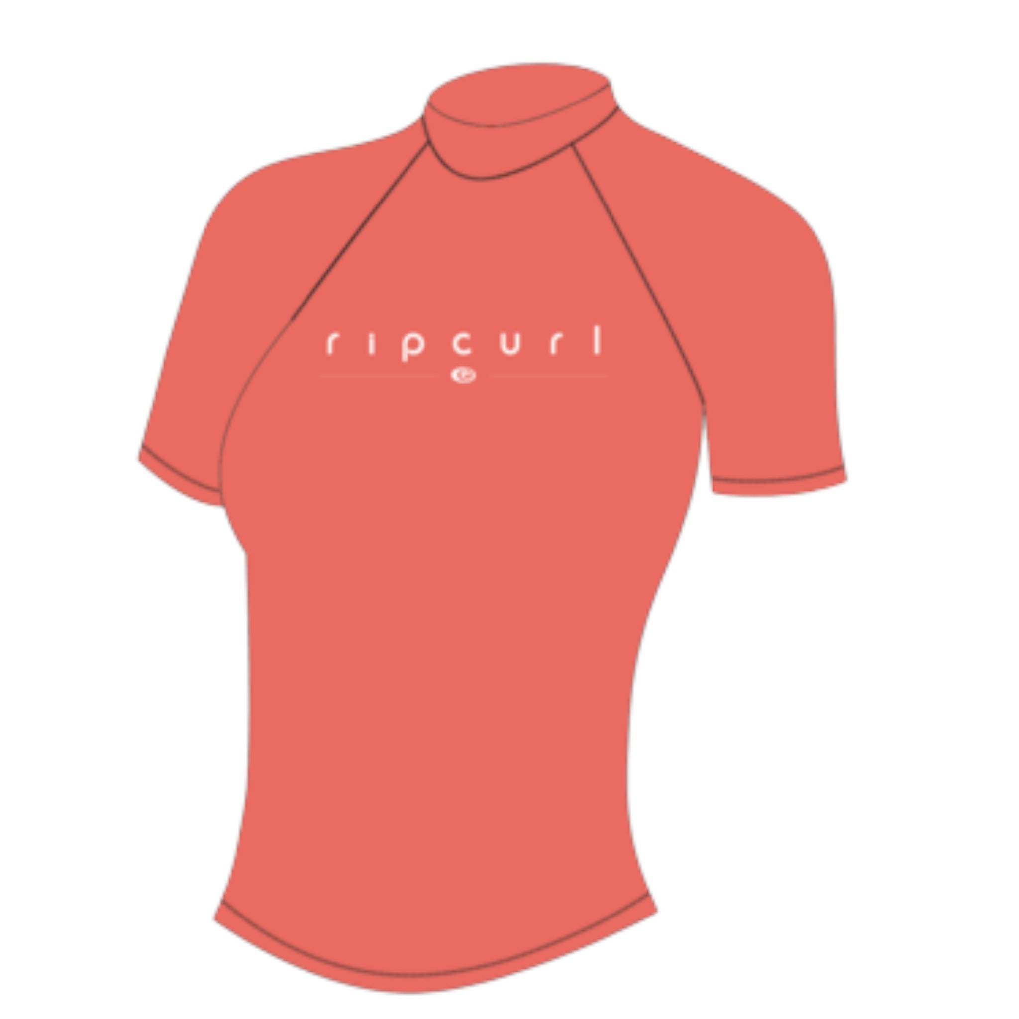 Rip Curl Women's Golden Rays UPF 50+ Sun Protection Rashguard - Long Sleeve Swim Shirt for Surfing, Swimming & Beach Activities
