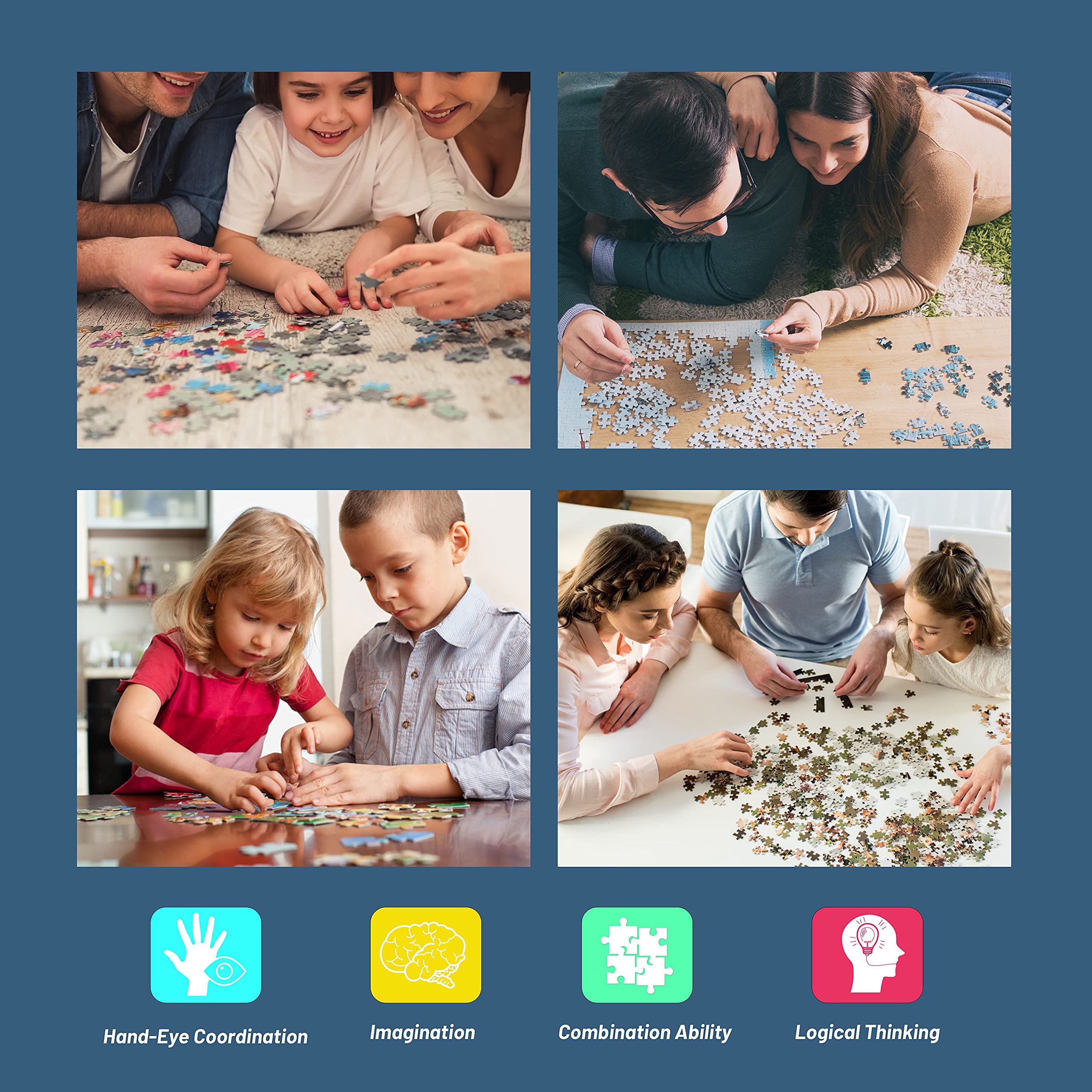 Turani 300-Piece Wooden Jigsaw Puzzle for Adults - Challenging Brain Teaser & Home Decor - Perfect for Family Game Night, Stress Relief & Wall Art Display