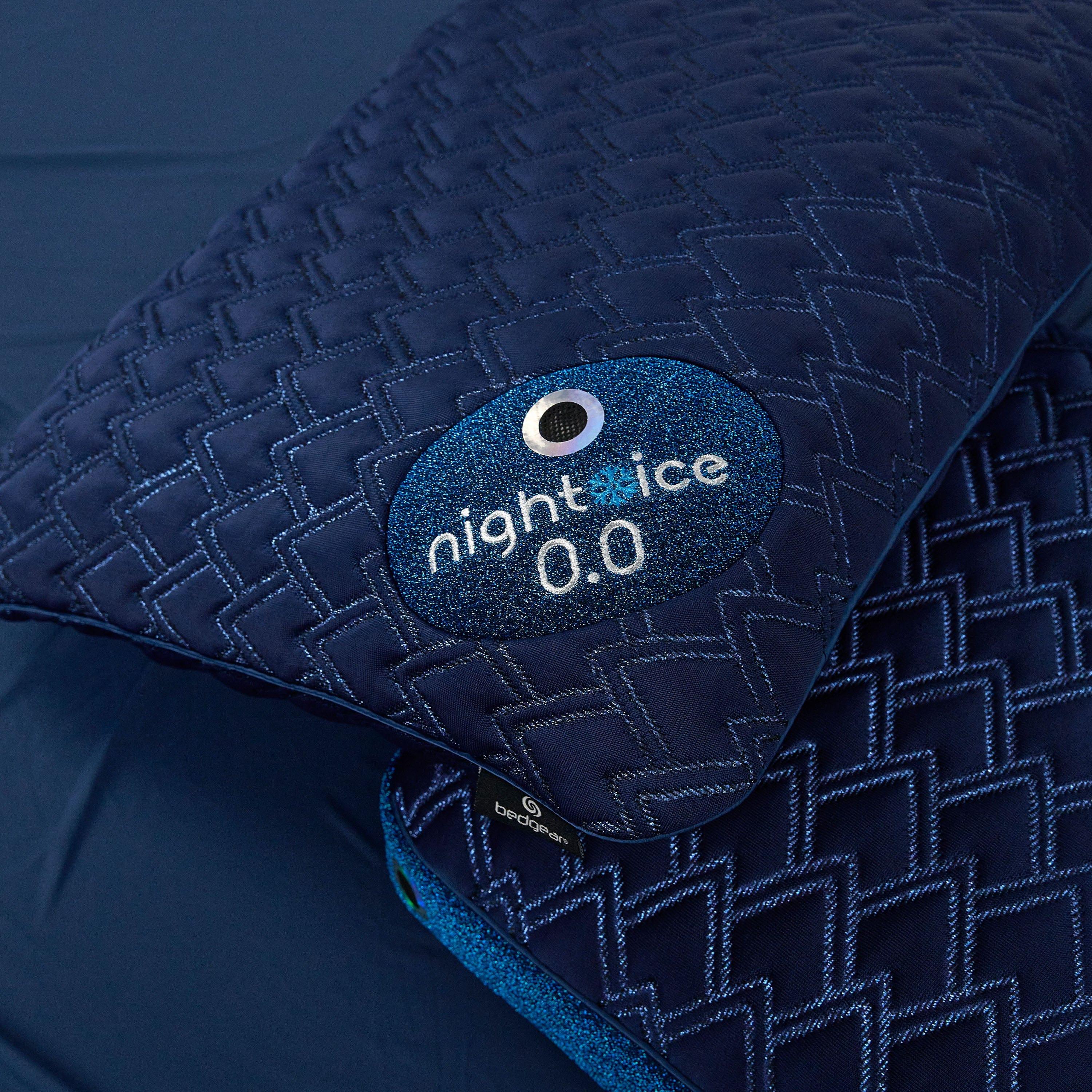Night Ice 0.0 Cooling Gel Pillow Queen Size - Memory Foam Pillow for Hot Sleepers & Night Sweats Relief - Perfect for Side, Back & Stomach Sleepers