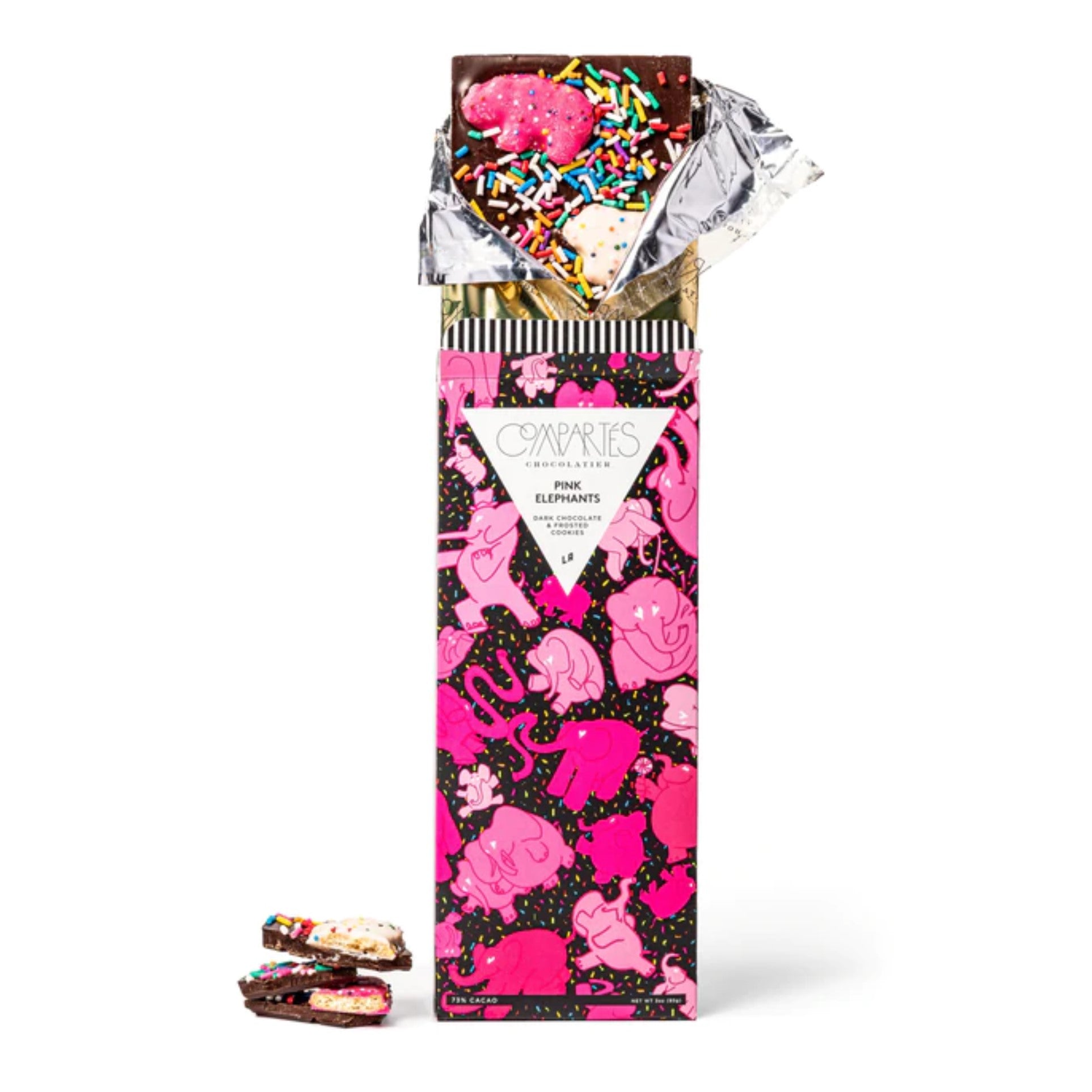 Premium Dark Chocolate Animal Cookies Bar - Delicious Crunchy Treat for Kids & Adults - Perfect for Snacking, Gifts & Party Favors
