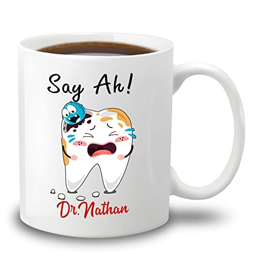 Dentist Say Ah White Mug