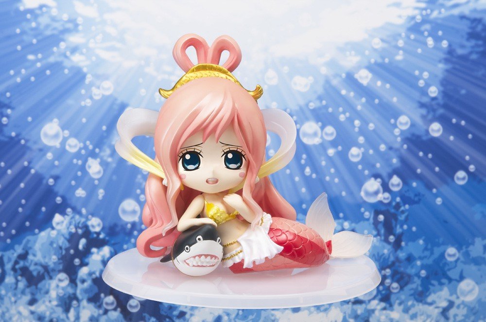 TAMASHII NATIONS Bandai Princess Shirahoshi One Piece Chibi-Arts Figure - Anime Collectible for Display & Gift for Fans