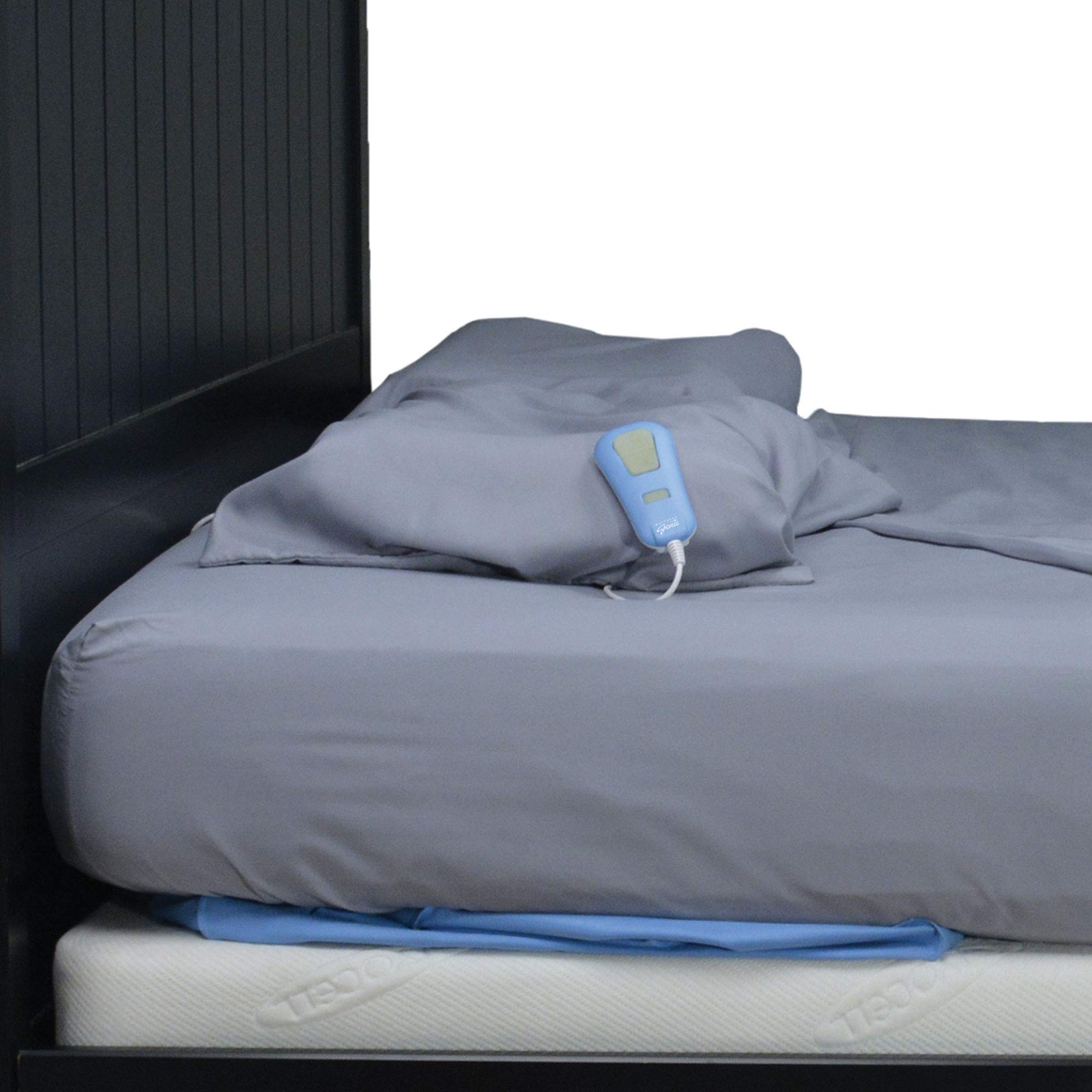 Contour Mattress Genie Inflatable Bed Wedge - Queen Size Portable Adjustable Bed Ramp | Hospital Bed Alternative for Elderly, Snoring Relief, Acid Reflux & GERD | Post-Surgery Recovery, Reading in Bed, Back Pain Relief & Better Sleep