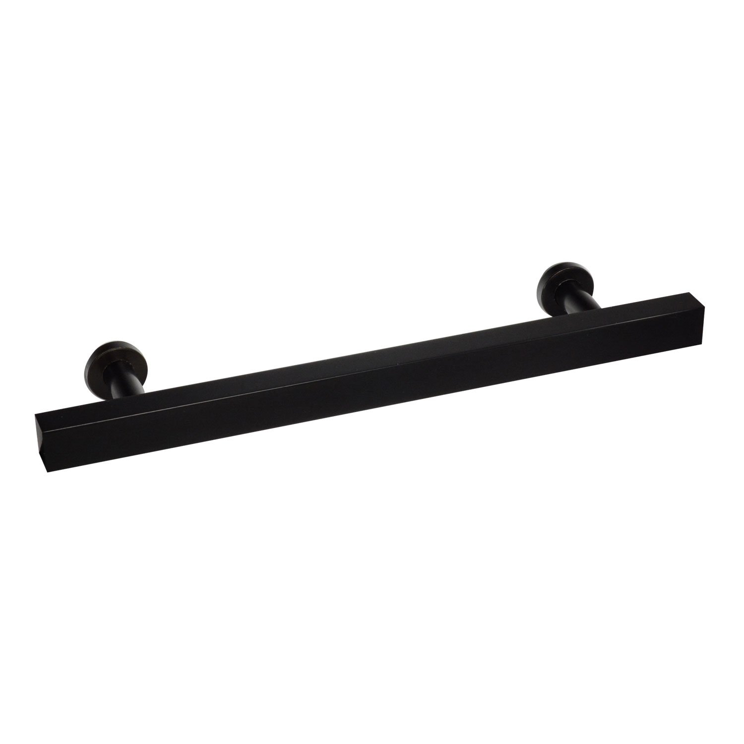 CKP Brand 1600-128 Linear Aluminum Pull Handles - 10 Pack Gloss Black Cabinet Hardware for Kitchen, Bathroom & Furniture Drawers
