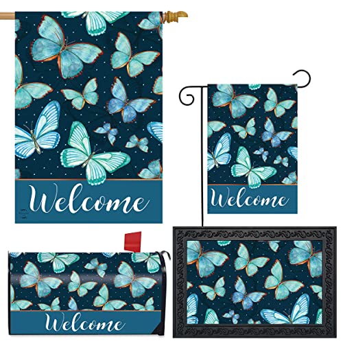 Blue Butterflies