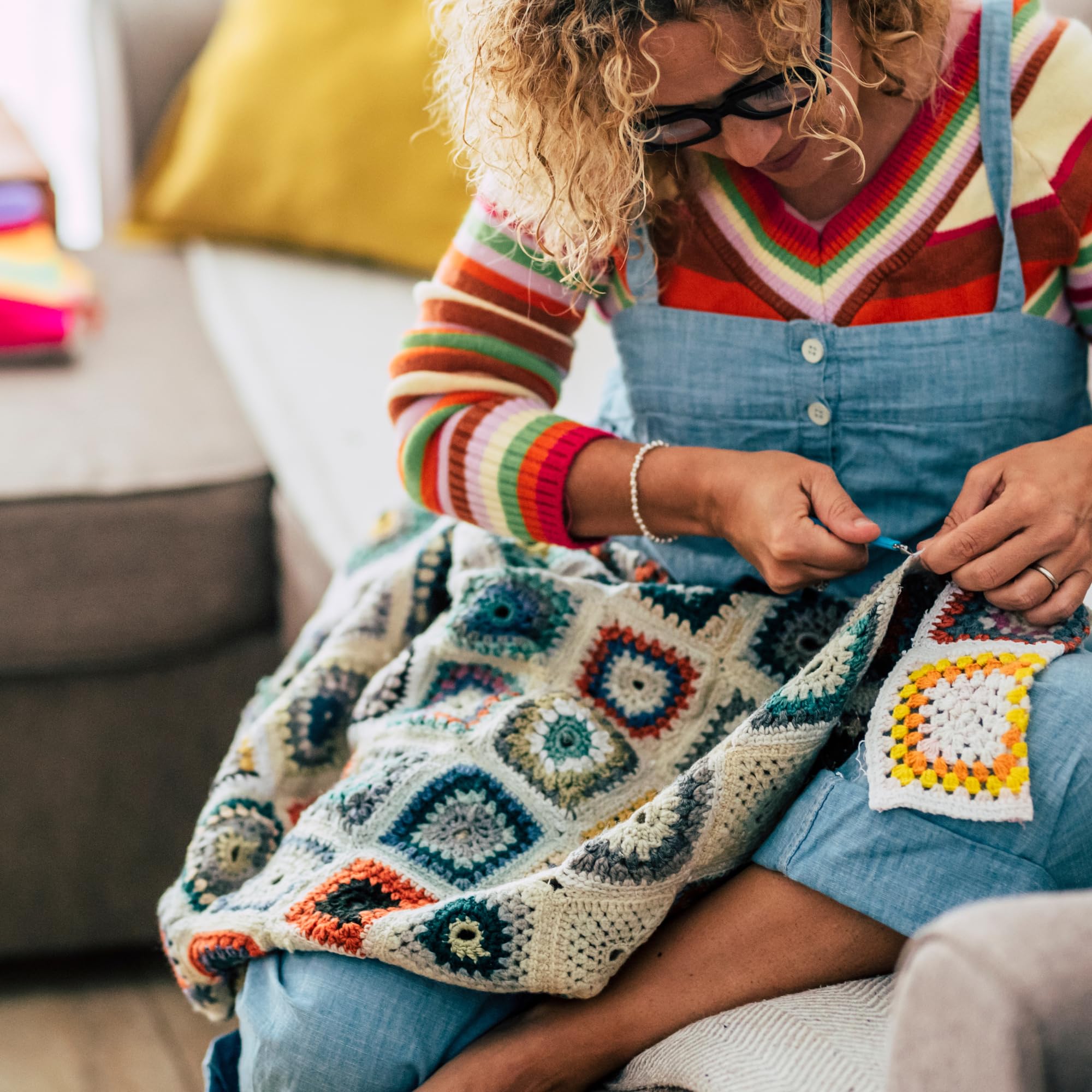 Leisure Arts Snowfall Layette Crochet Book - Easy Baby Blanket & Clothing Patterns for Beginners | DIY Crochet Stitch Guide for Winter Projects