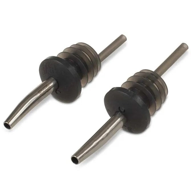 Premium Steady Spout Pourer - 2 Pack - Perfect for Liquor, Oil & Vinegar Bottles - Drip-Free Pouring for Kitchen & Bar Use