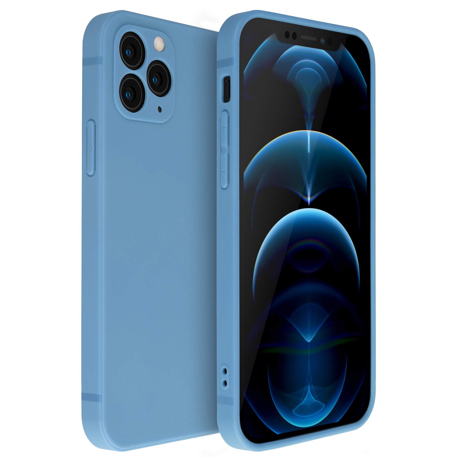 Peafowl iPhone 11 Pro Max Case - Matte Silicone Gel Cover with Full Body Protection | Anti-Scratch & Shockproof Phone Case | Grayish Blue | 6.5 Inch | Perfect for Everyday Use, Travel & Outdoor Activities