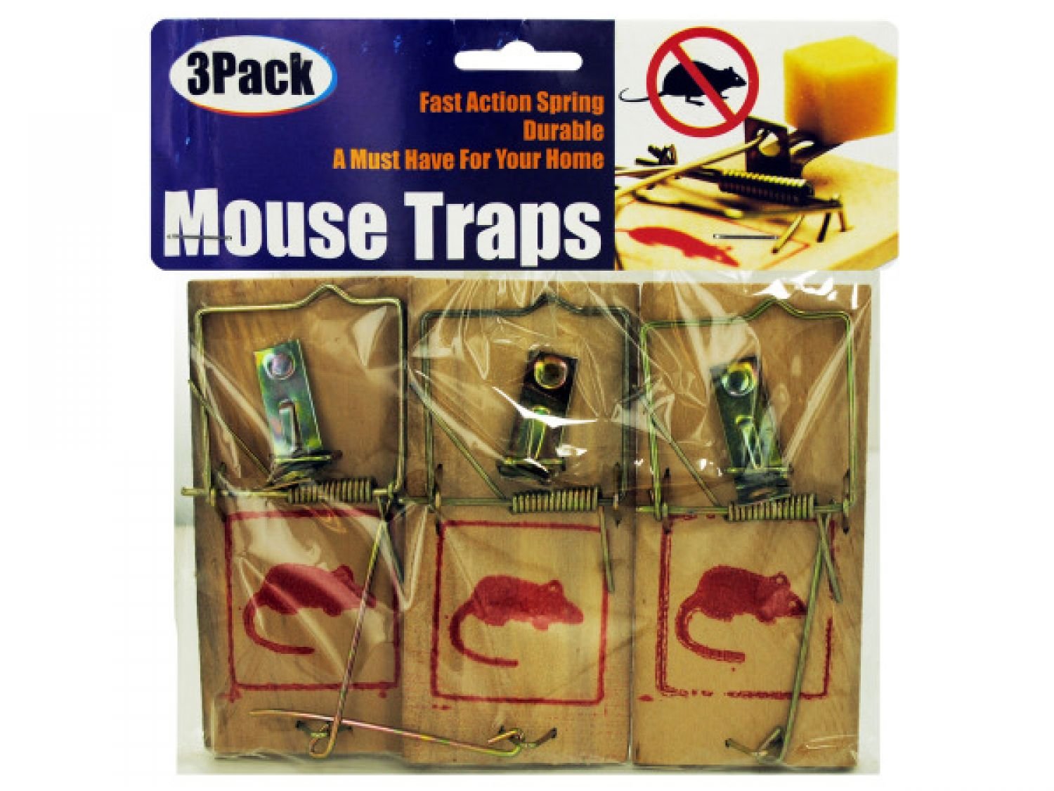 96 Pack Bulk Mouse Traps Set - Effective Rodent Control for Home, Kitchen, Garage & Warehouse | Reusable Pest Prevention Supplies for Household & Commercial Use