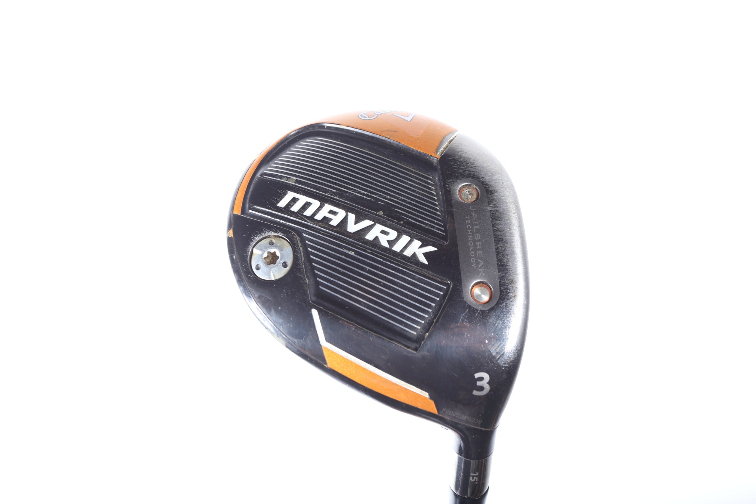 Used Callaway Mavrik 3 Wood Golf Club - Right Handed 15° Stiff Flex | Perfect for Long Fairway Shots & Improving Distance Control