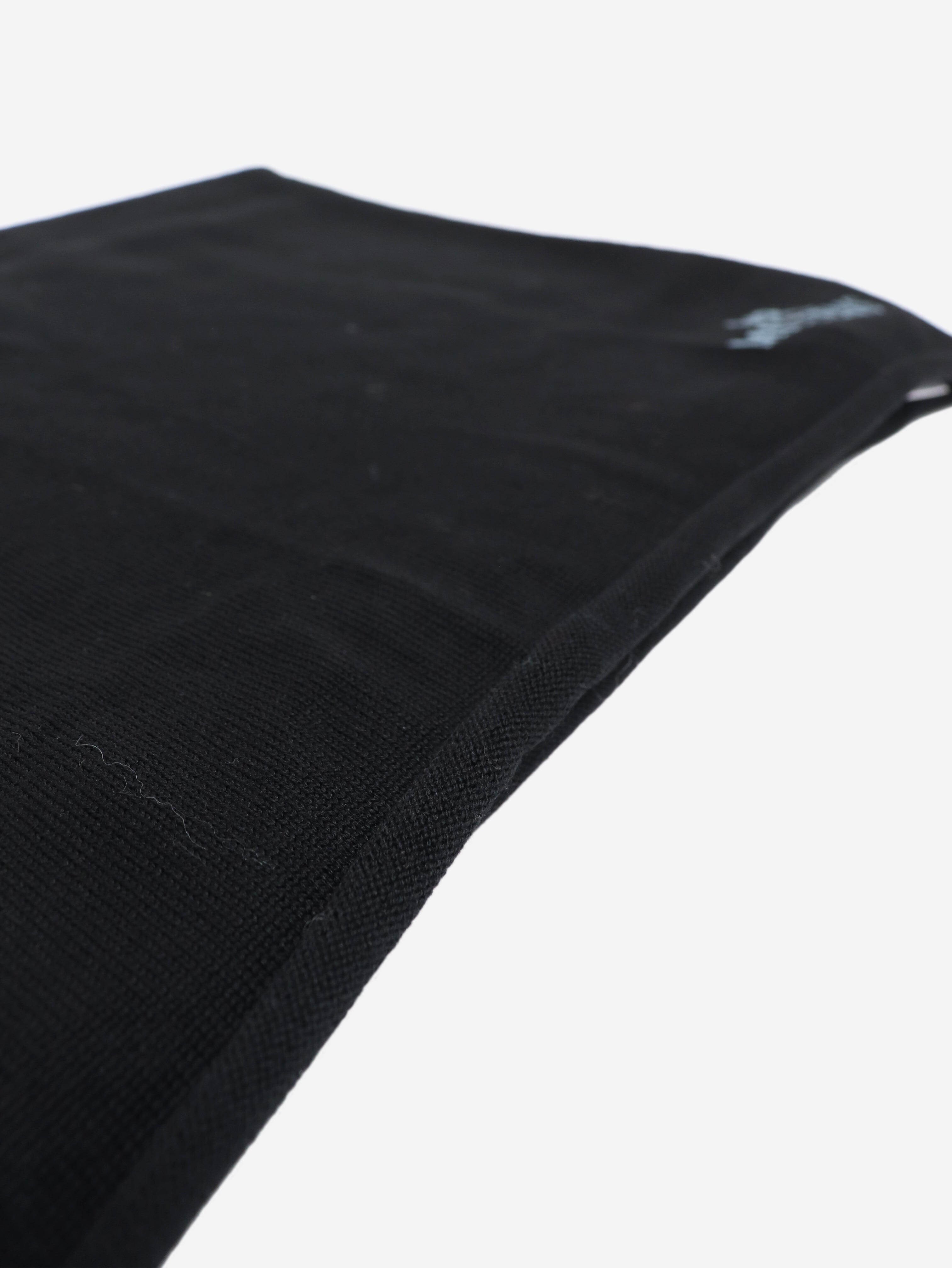 Premium Black Wool Scarf for Men & Women - Soft Warm Winter Accessory for Outdoor Activities, Travel & Fashion
