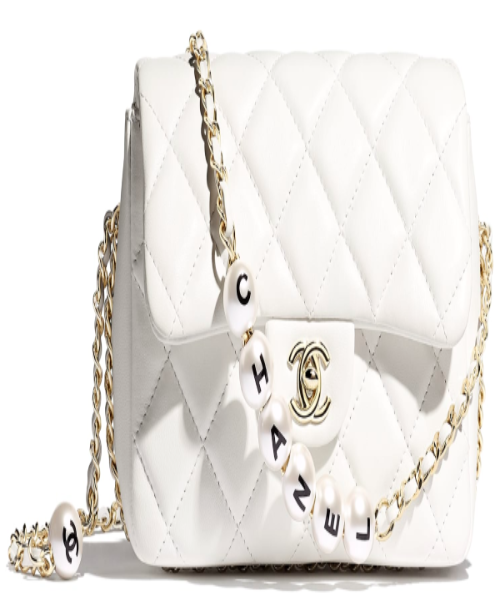 Chanel Wallet On Chain WOC Classic Caviar Leather Crossbody Bag with Gold-Tone Hardware in White - Perfect for Evening Events & Daily Luxury Accessories