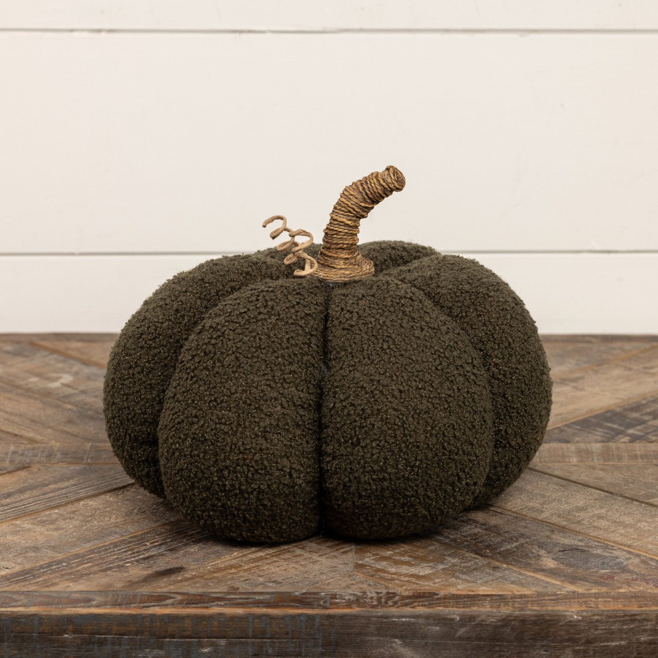 Boucle Pumpkin Pillow Cover - Soft Knit Decorative Throw Pillow Case for Fall & Winter Home Decor - Perfect for Sofa, Bed, and Living Room