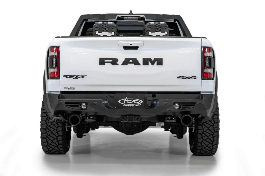 Addictive Desert Designs TRX Bomber Rear Bumper for Dodge Ram 1500 | Heavy-Duty Off-Road Protection | Perfect for Desert Racing & Overlanding Adventures
