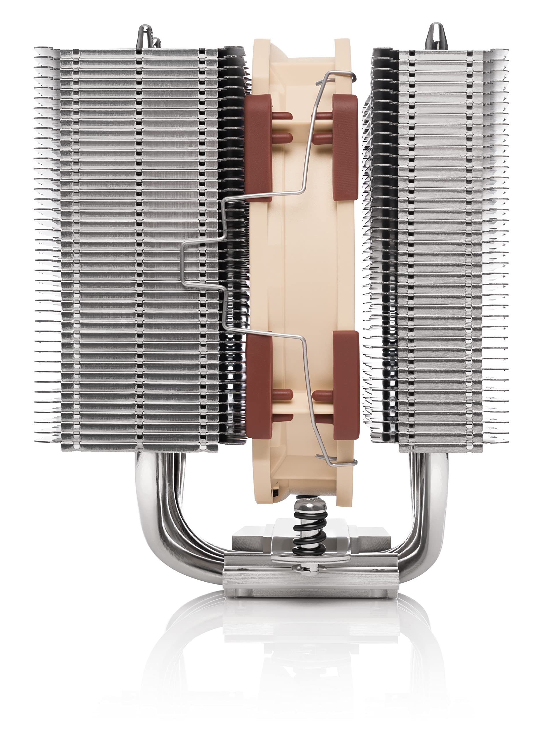 Noctua NH-D12L Low-Profile Dual-Tower CPU Cooler with 120mm PWM Fan - Premium Quiet Cooling for Intel/AMD CPUs - Perfect for Compact PC Builds & Small Form Factor Cases