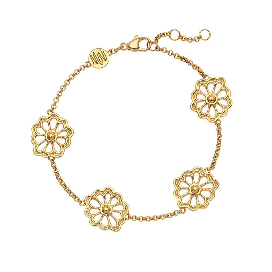 Goldbug Collection By the Bunch Okra Bracelet - Stylish Adjustable Beaded Bracelet for Women - Perfect for Casual Wear, Gifts & Everyday Fashion Accessories