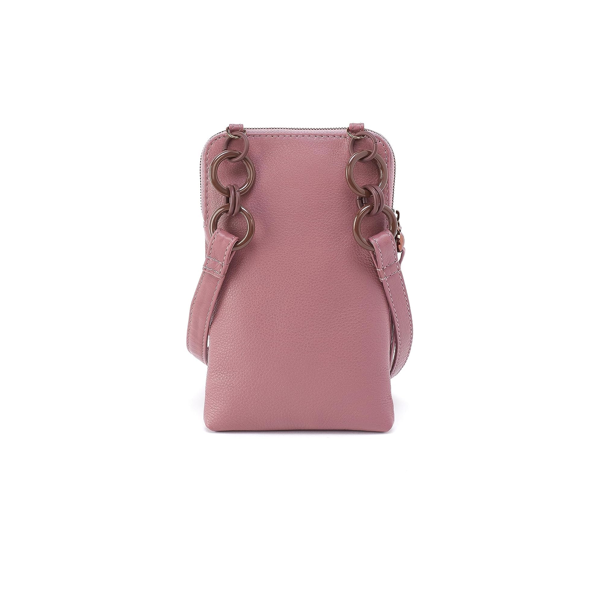 HOBO Nila Phone Crossbody Bag - Mauve One Size - Stylish & Compact Purse for Women - Perfect for Everyday Use, Travel, and Shopping