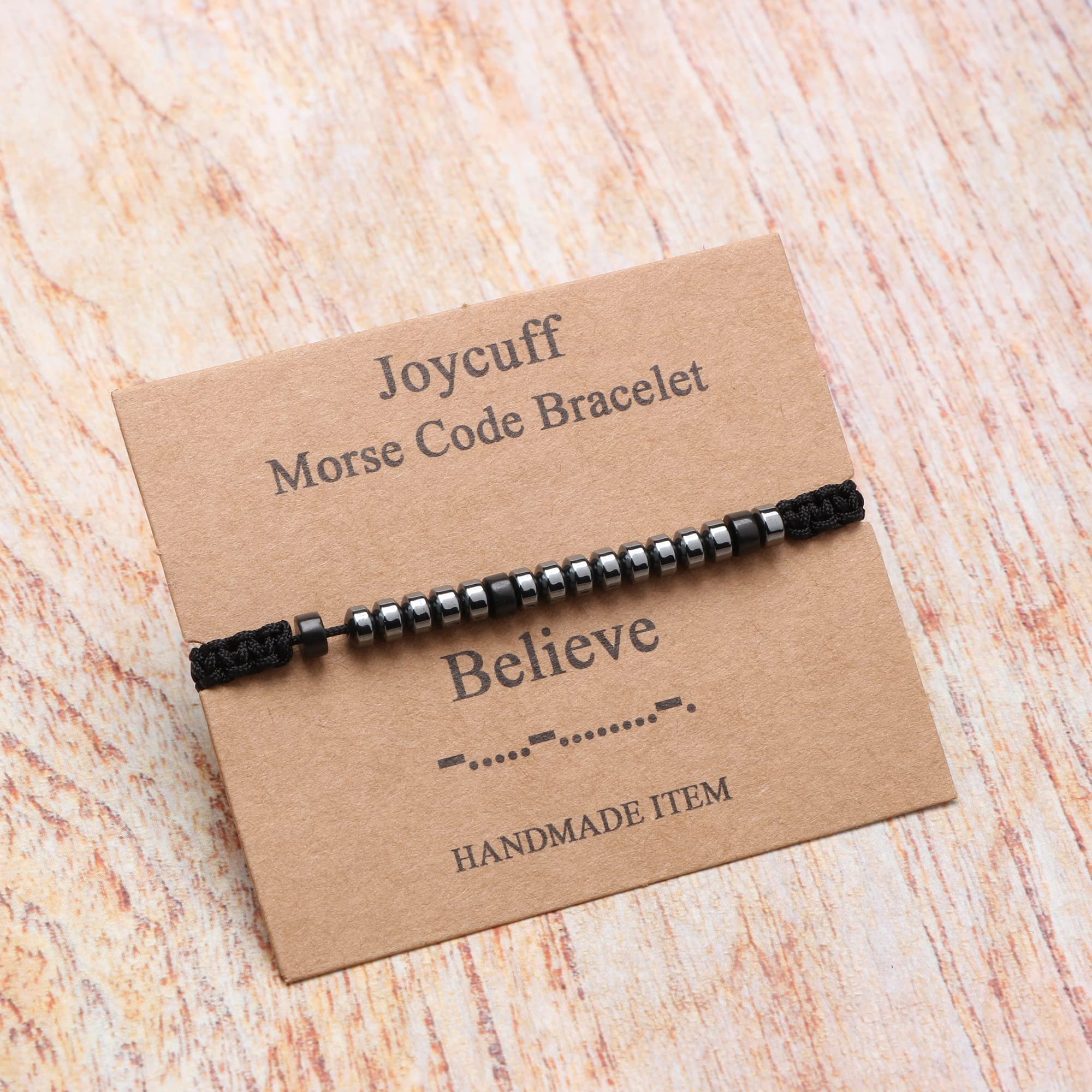 Morse Code Bracelets for Women - Inspirational Jewelry with Secret Message, Funny & Thoughtful Gift for Girls - Christmas, Birthday, Anniversary Gifts for Her - Perfect for Everyday Wear, Date Nights & Special Occasions