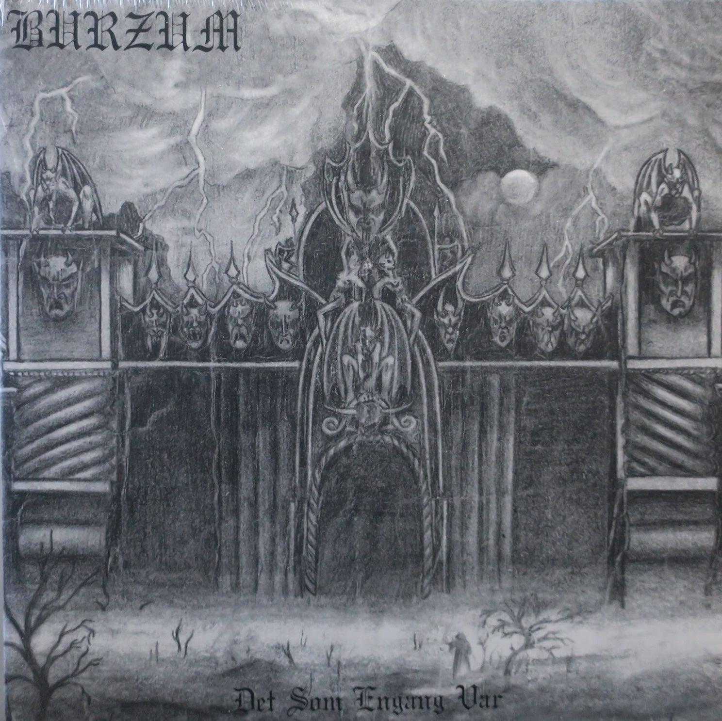 BURZUM 'Det Som Engang Var' Black Metal Vinyl LP Record - Limited Edition for Collectors & Music Enthusiasts - Perfect for Home Listening & Vinyl Collections