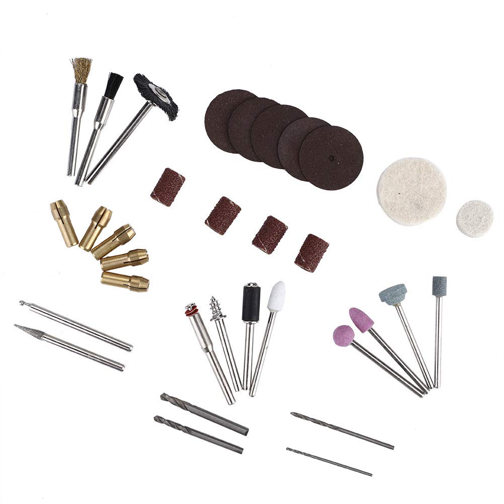 34pcs Electric Rotary Tool Kit - Professional Grinding & Polishing Accessories Set for DIY, Crafting, Jewelry Making & Metalworking | Perfect for Home Repair & Hobby Projects