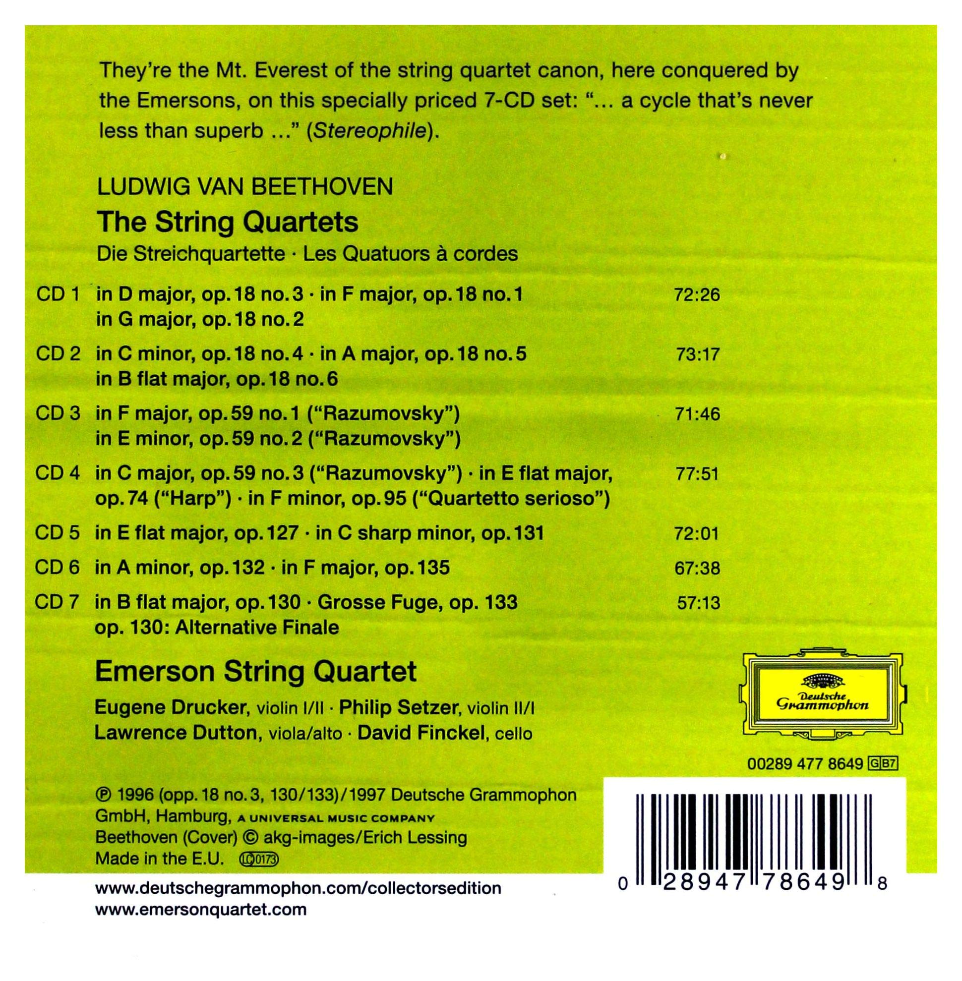 Beethoven: The Complete String Quartets | Classical Music Masterpieces for Home, Concert & Study | Perfect for Music Lovers & Collectors