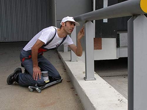 RUBI SR-1 Ergonomic Kneeling Seat - Comfortable Floor Work Stool for Tile Installation, Parquet Laying, Cleaning & Flooring Operations - with Replaceable Knee Pads - Perfect for Construction, Home Renovation & Professional Cleaning